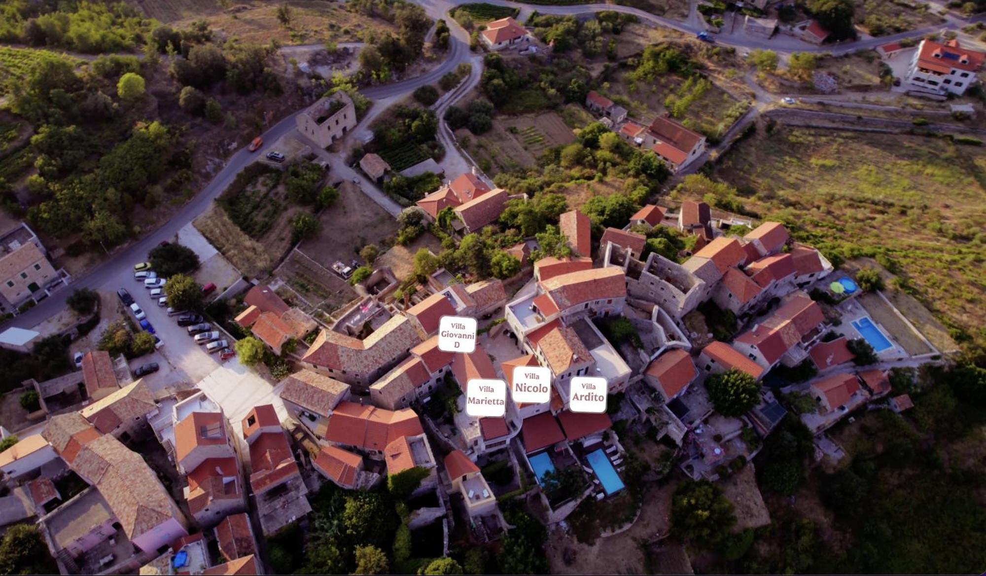 Vila Dvor Pitve Jelsa (Hvar)